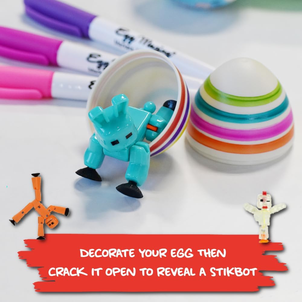The Eggmazing Easter Egg Stickbot Toy – Each Sold Separately