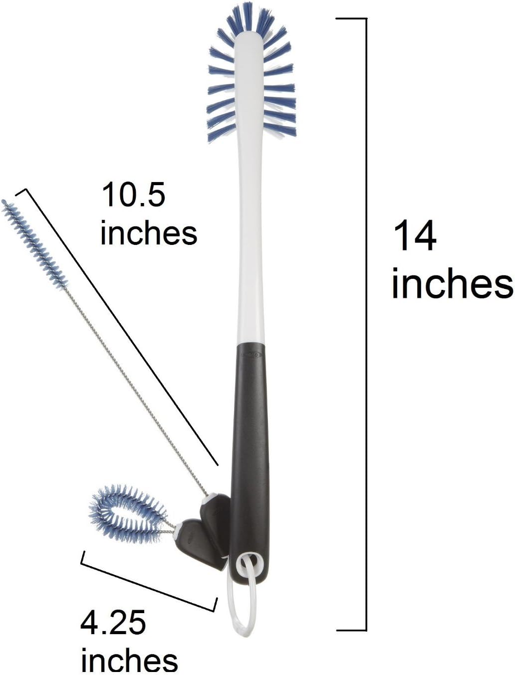 OXO Good Grips Water Bottle Brush Cleaning Set – 3pc