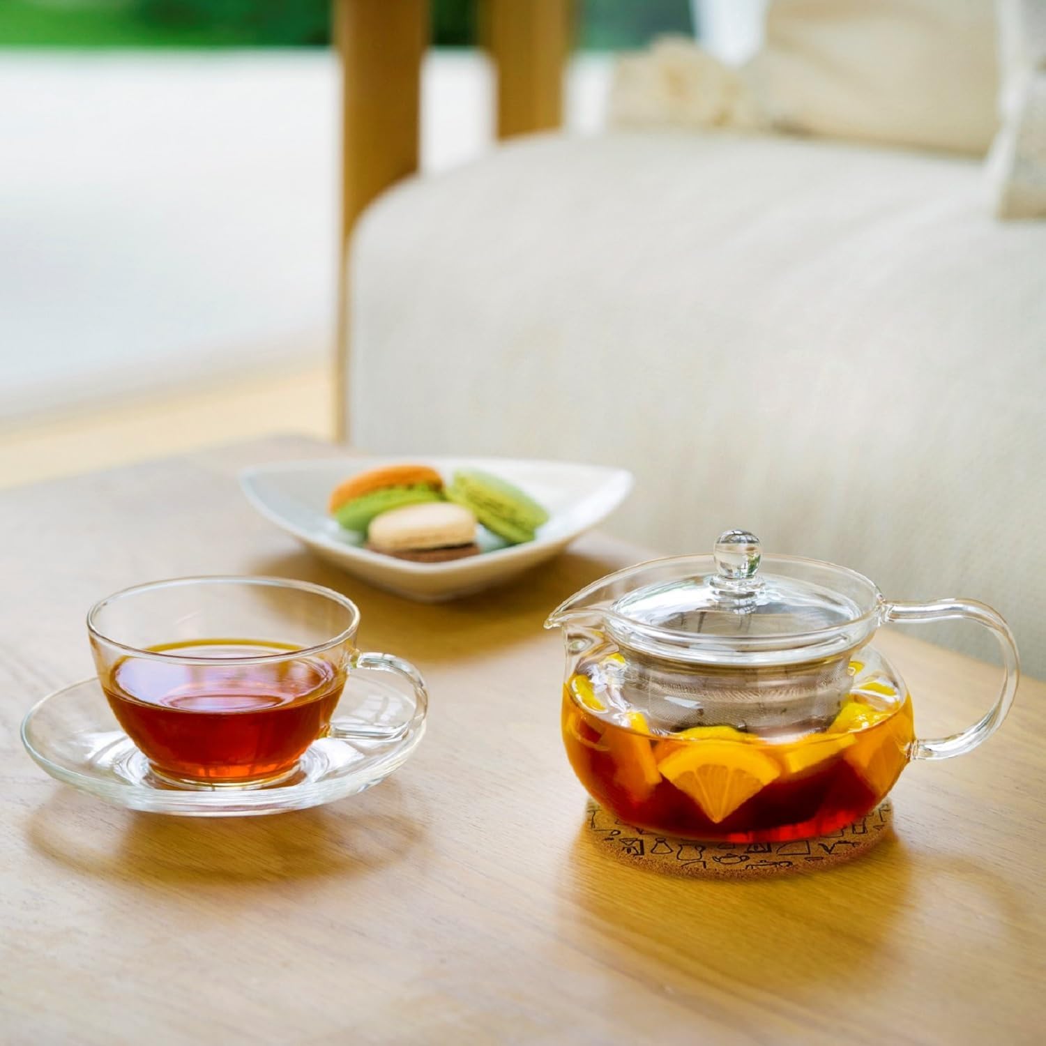 Hario ChaCha Kyusu "Maru" Tea Pot – 10oz.