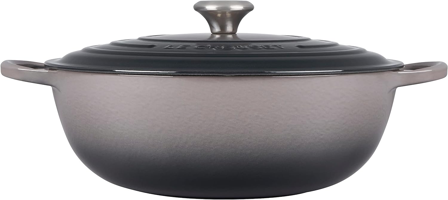 Le Creuset SPECIAL Round Cast Iron Signature Chef's Oven – 7.5 QT – Oyster