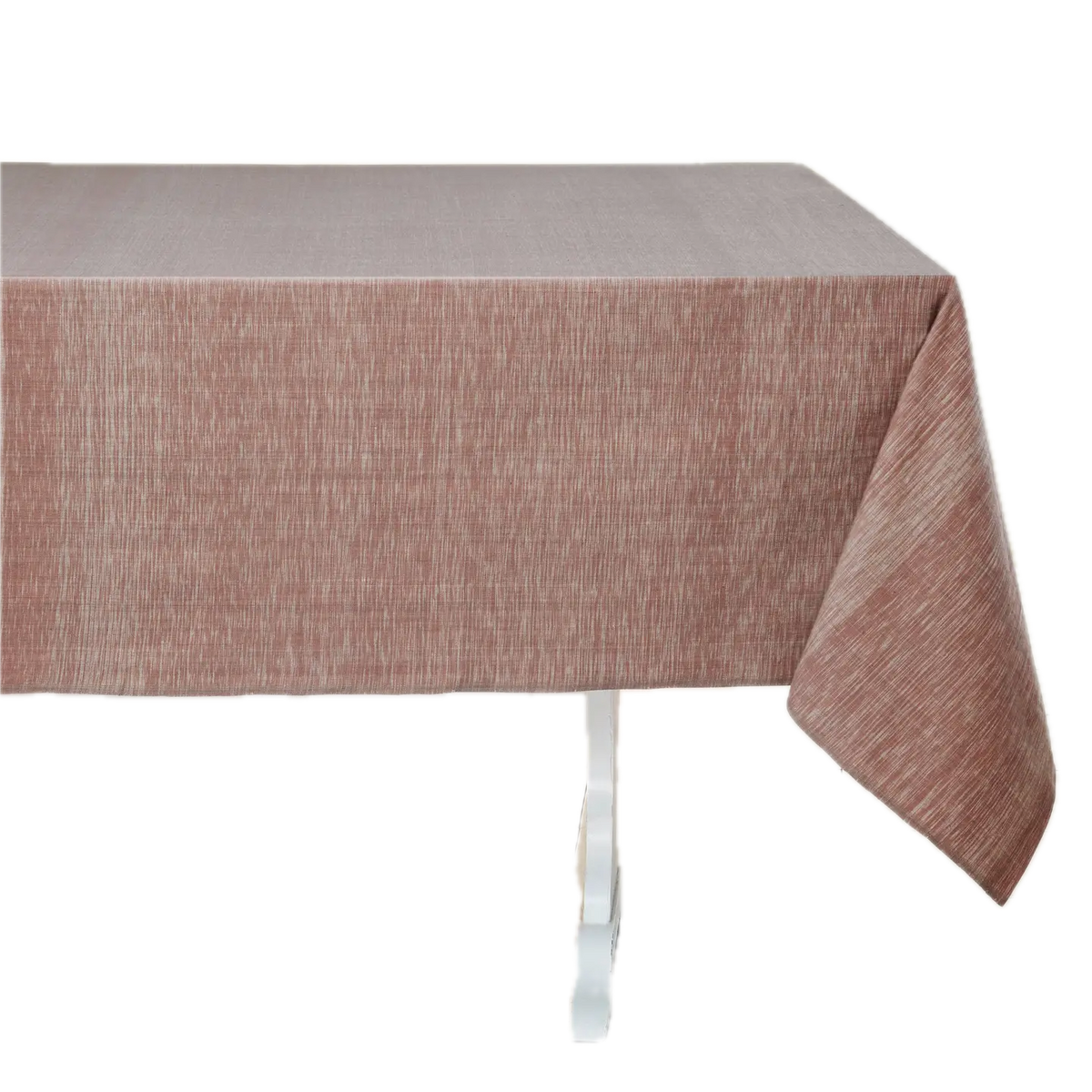 Sustainable Threads Organic Cotton Ikat Handwoven Tablecloth – 90" x 60" – Darjeeling