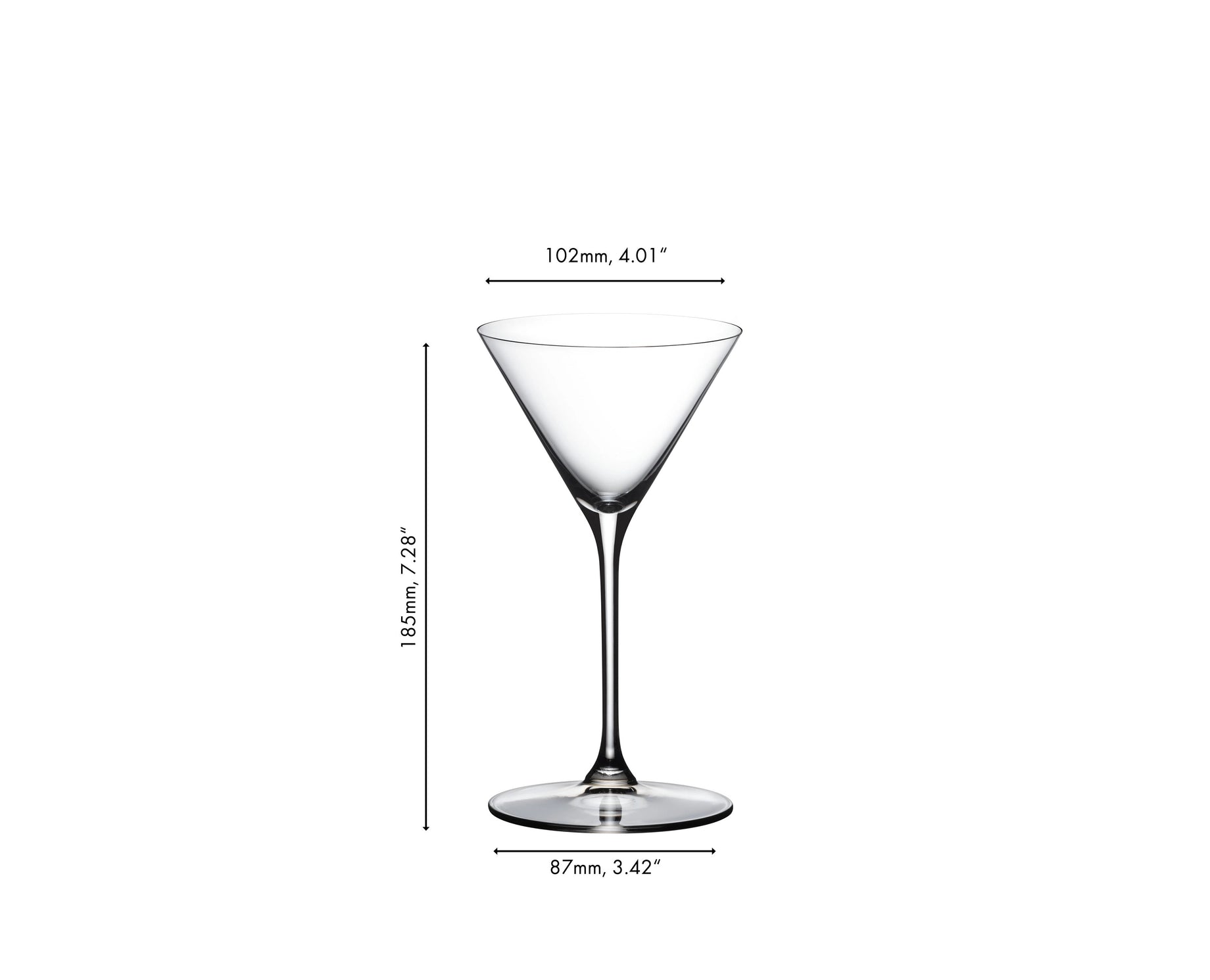 Grape@Riedel Martini / Cocktail Glasses – 7oz. – Set of 2