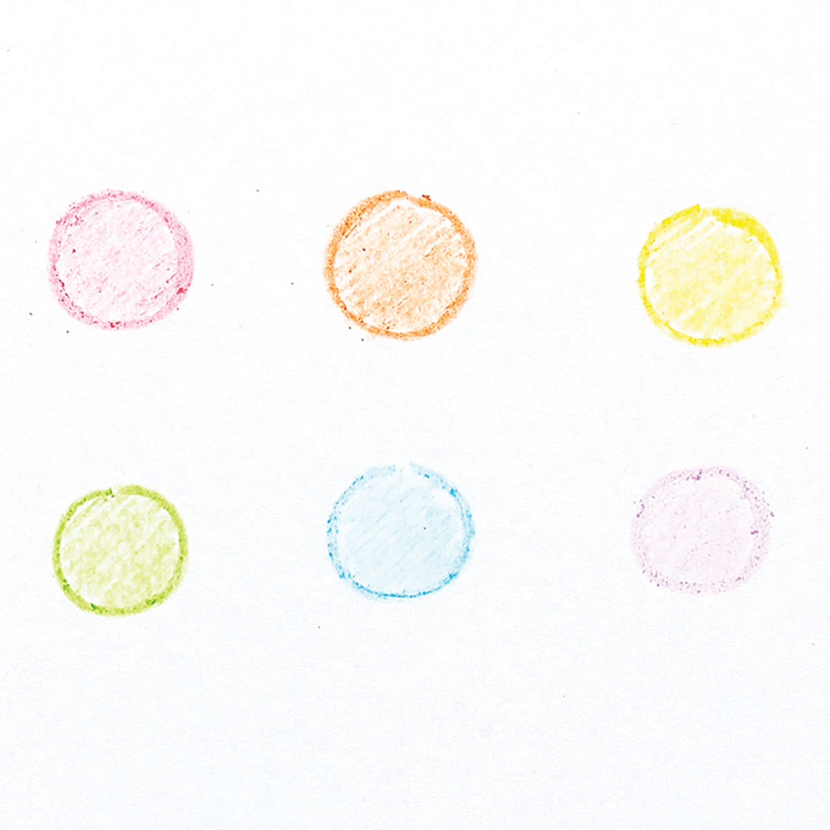 Ooly Rainbow Scoops Vanilla Scented Stacking Erasable Crayons – Stack of 6 Colors