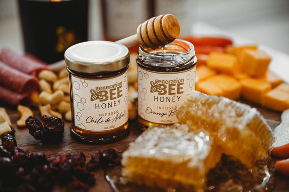 Generation Bee Flavored Honey – Orange Basil – 3oz.