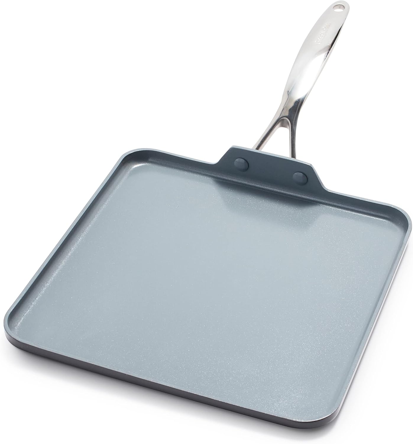 GreenPan Valencia Pro Hard Anodized Healthy Ceramic Nonstick Griddle Pan – 11"