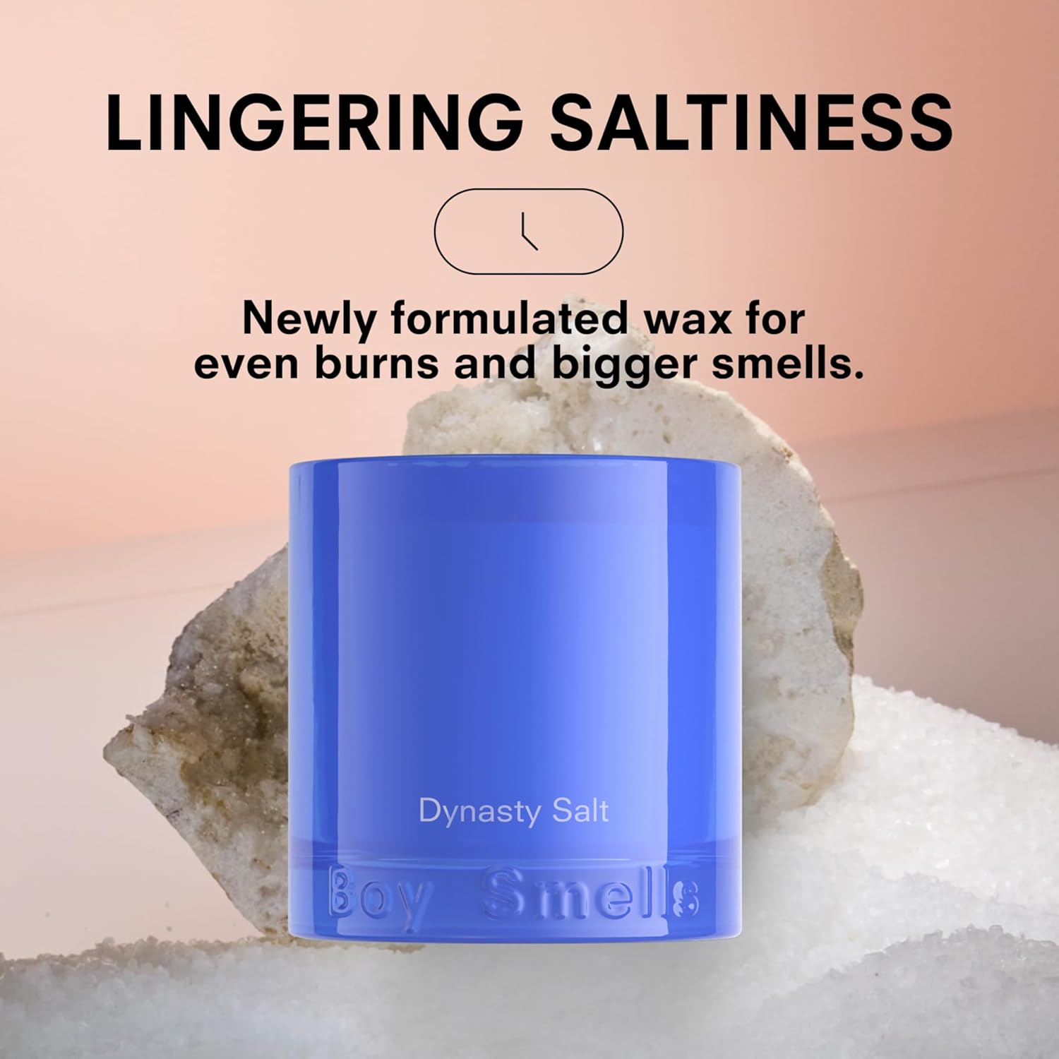 Boy Smells Essentials Scented Candle – Dynasty Salt – 8.5oz.