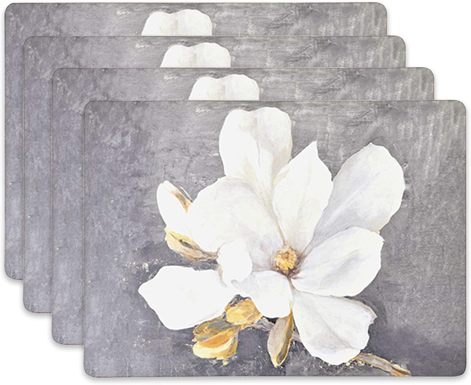 Magnolia Art Hardboard Placemats – Boxed 4 Pack