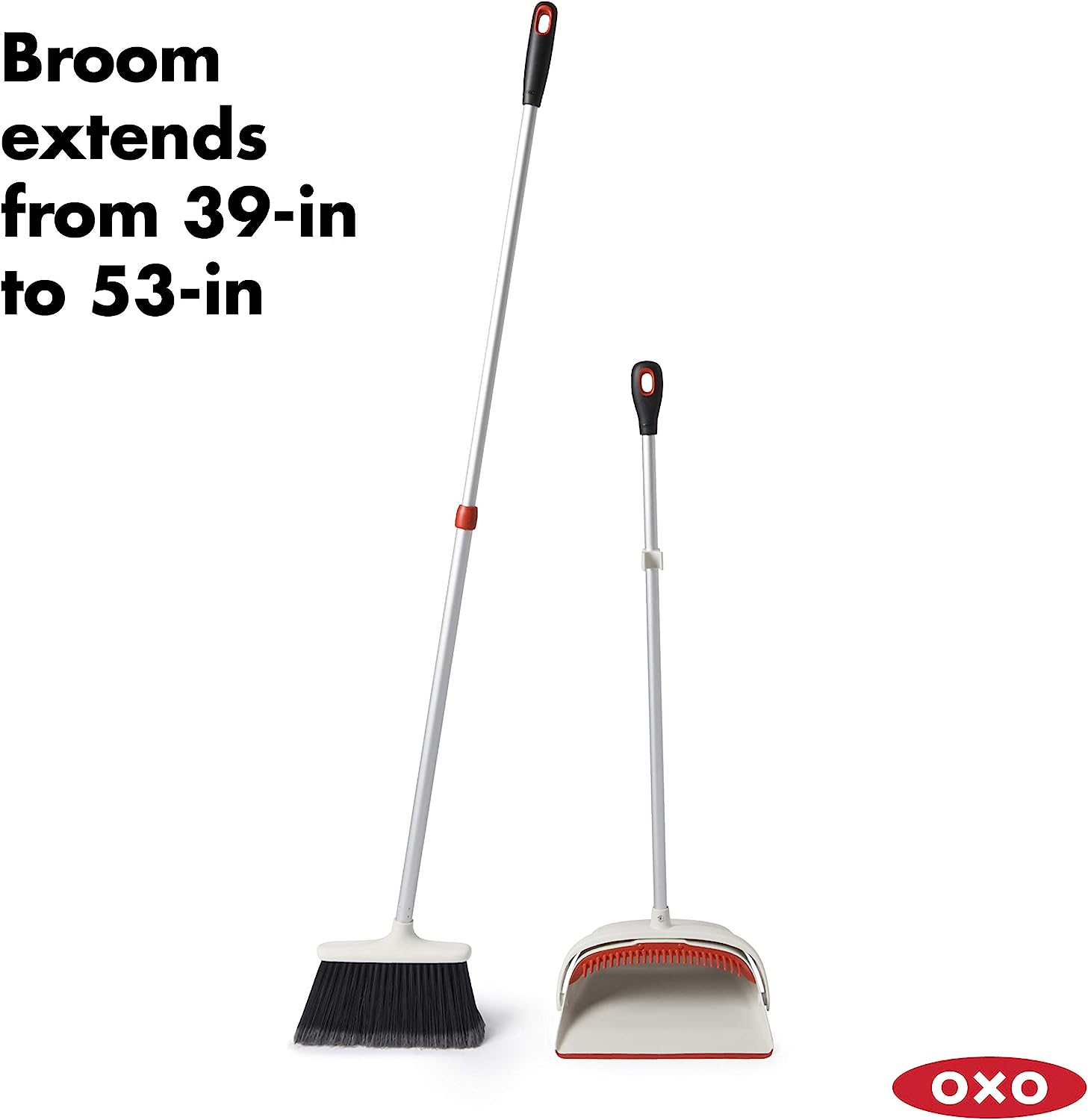 OXO Good Grips Large Sweep Set with Extendable Broom