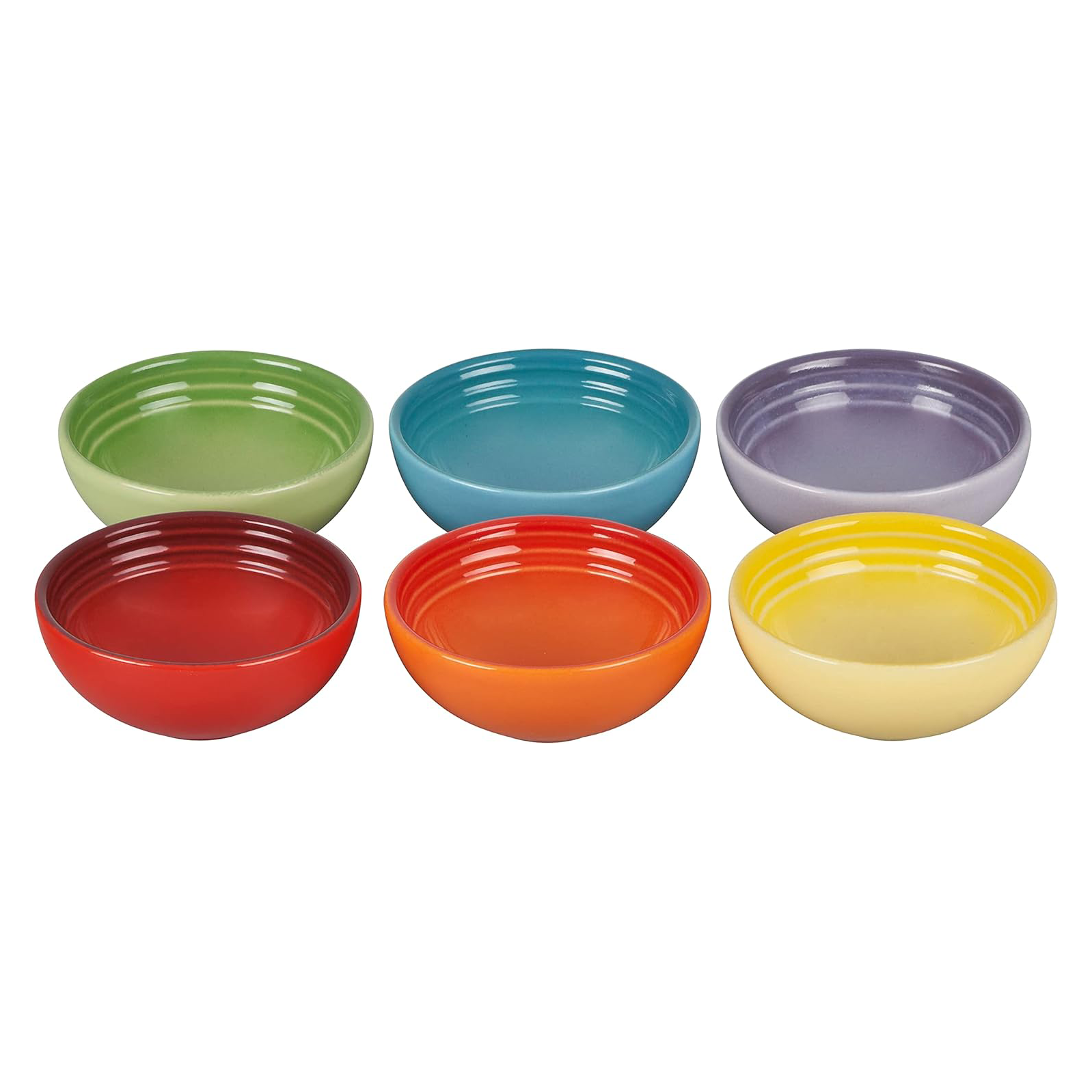 Le Creuset Vancouver Stoneware Prep Pinch Bowl Gift Set of 6 – 2oz