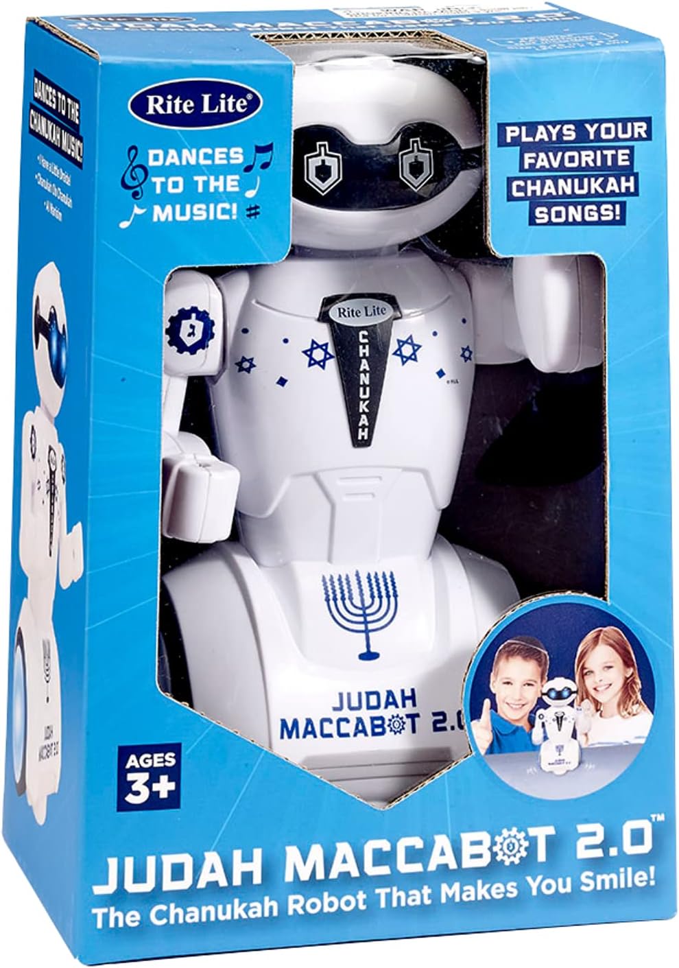 Judah Maccabot 2.0 – Chanukah Dancing Robot