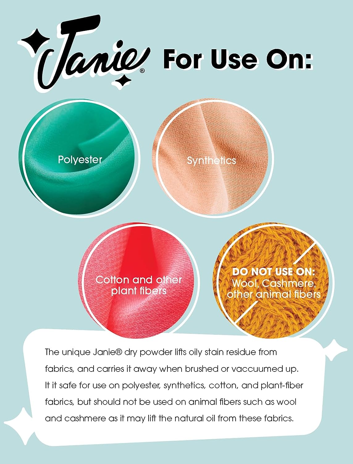 Janie Dry Stick Carpet & Upholstery Spot Cleaner with Brush – 1.8oz