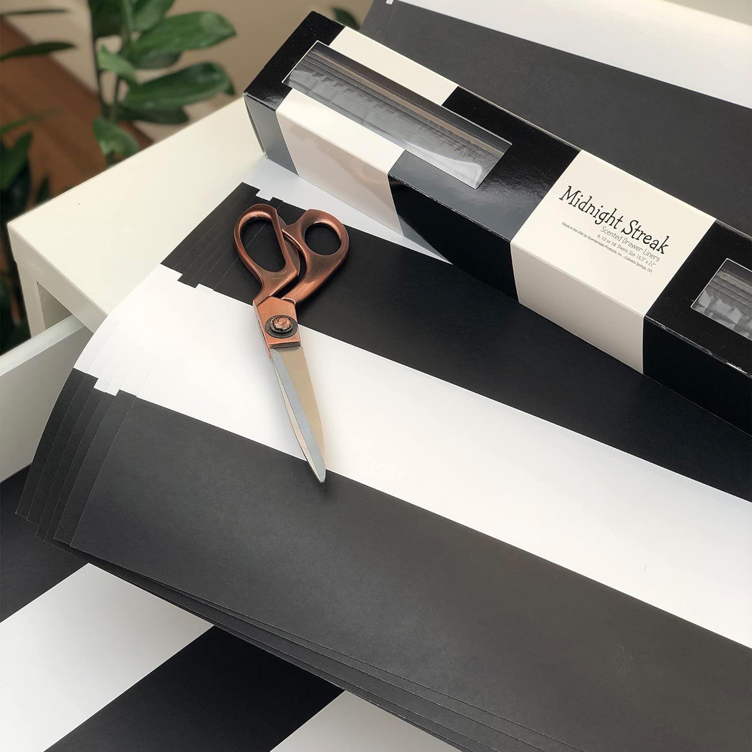 Scentennials Midnight Streak Scented Drawer Liners – 6 Sheets