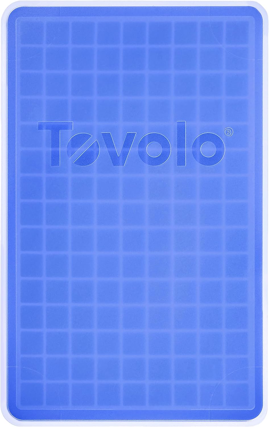 Tovolo Silicone Mini Ice Tray With Lid – Blue