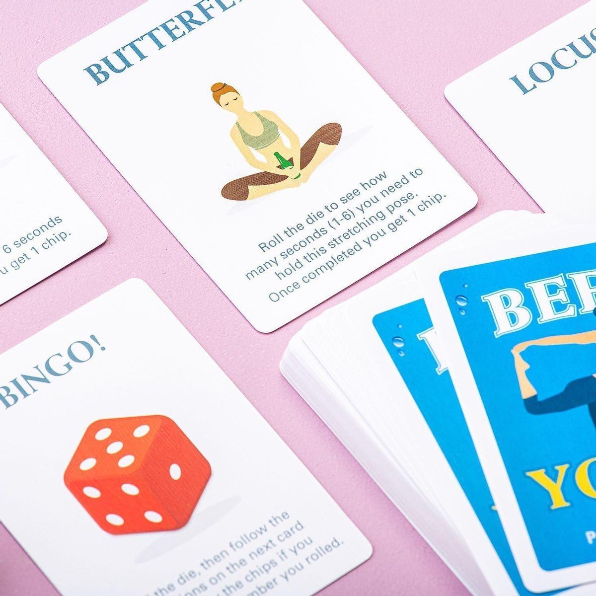 Kikkerland Beer Yoga Game