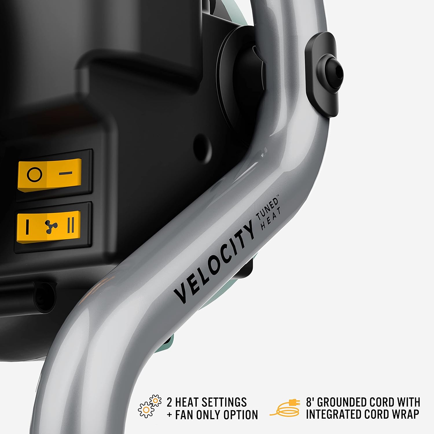 Vornado Velocity 1500-Watt Heavy Duty Electric Portable Shop Heater + Fan – Black