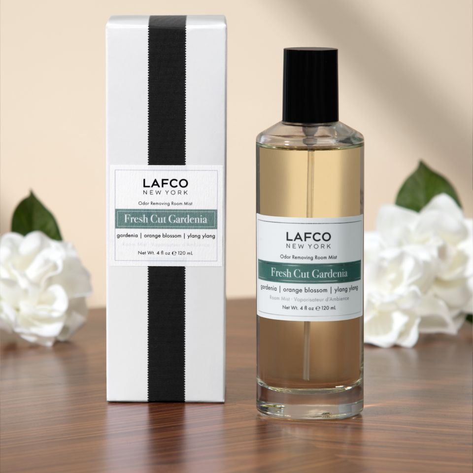 Lafco Living Room Fragrance Mist – Fresh Cut Gardenia – 4oz