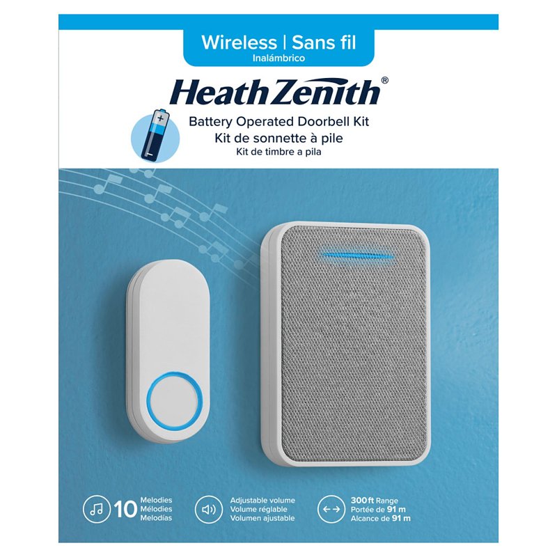 Wireless Indoor Doorbell Kit With 10 Sounds