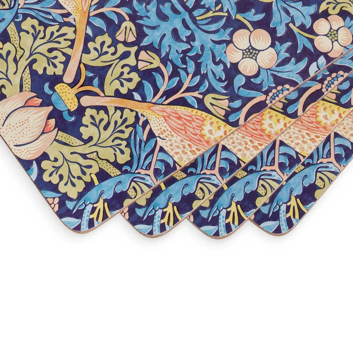Pimpernel Strawberry Thief Blue Placemats – Set of 4