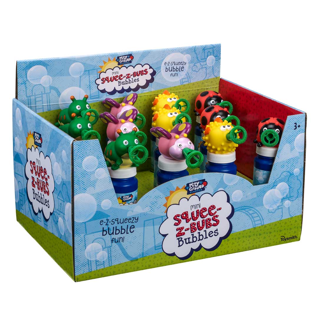 Mini Squee-Z Bub Bubbles – Assorted Styles – Each Sold Separately