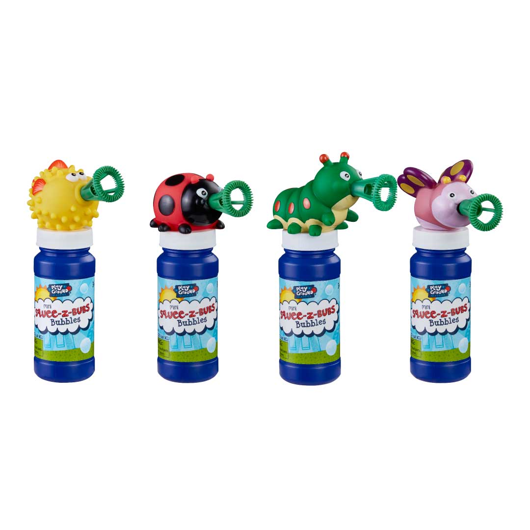 Mini Squee-Z Bub Bubbles – Assorted Styles – Each Sold Separately