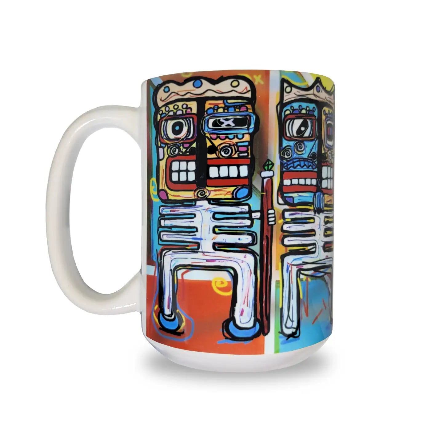 Untitled Union Humanity Series Ceramic Mug – Just Bones – 15oz.