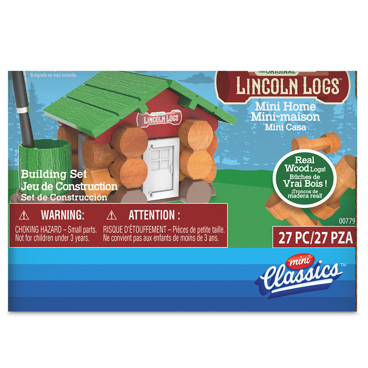 Schylling Mini Classics – Lincoln Logs Mini Home