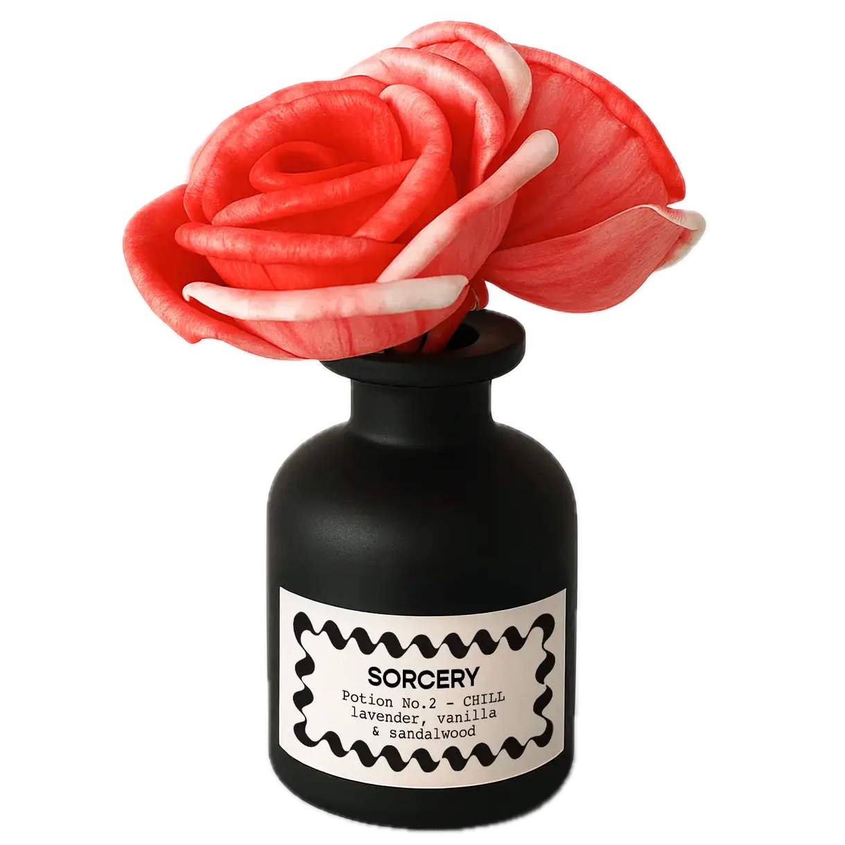 54 Celsius Fragrance Diffuser Sorcery with Color Changing Flowers – Chill – 4 fl. oz
