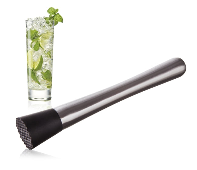 Vacu Vin Stainless Steel Cocktail Muddler