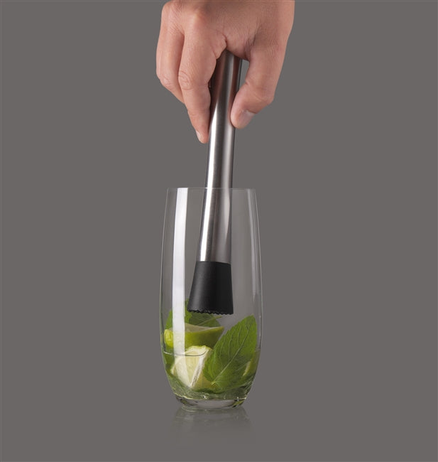 Vacu Vin Stainless Steel Cocktail Muddler