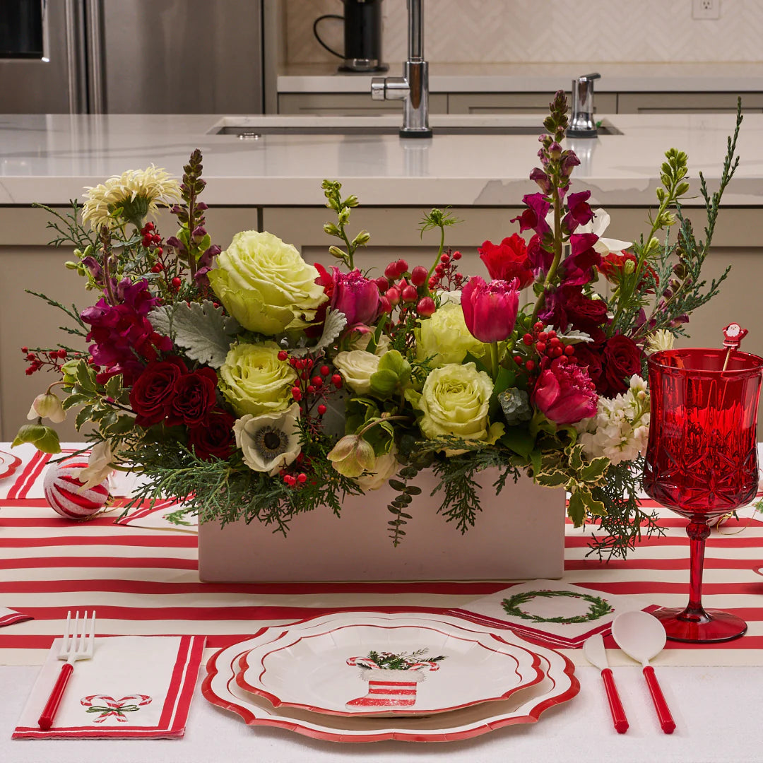 Sophistiplate Merry & Bright Christmas Paper Guest Towel – 20pk