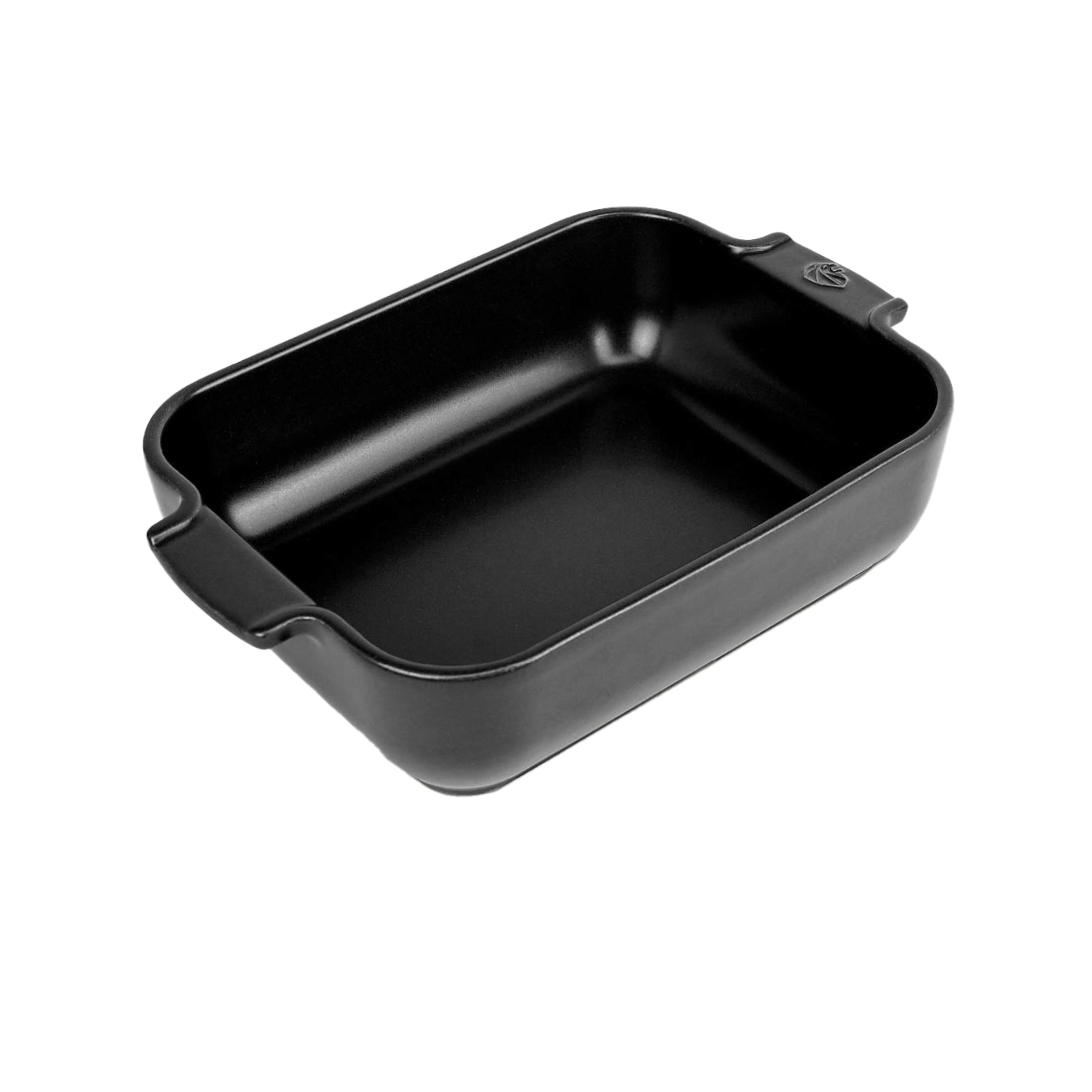 Peugeot Appolia Rectangular Ceramic Casserole Baking Dish – 8.5" – Satin Black