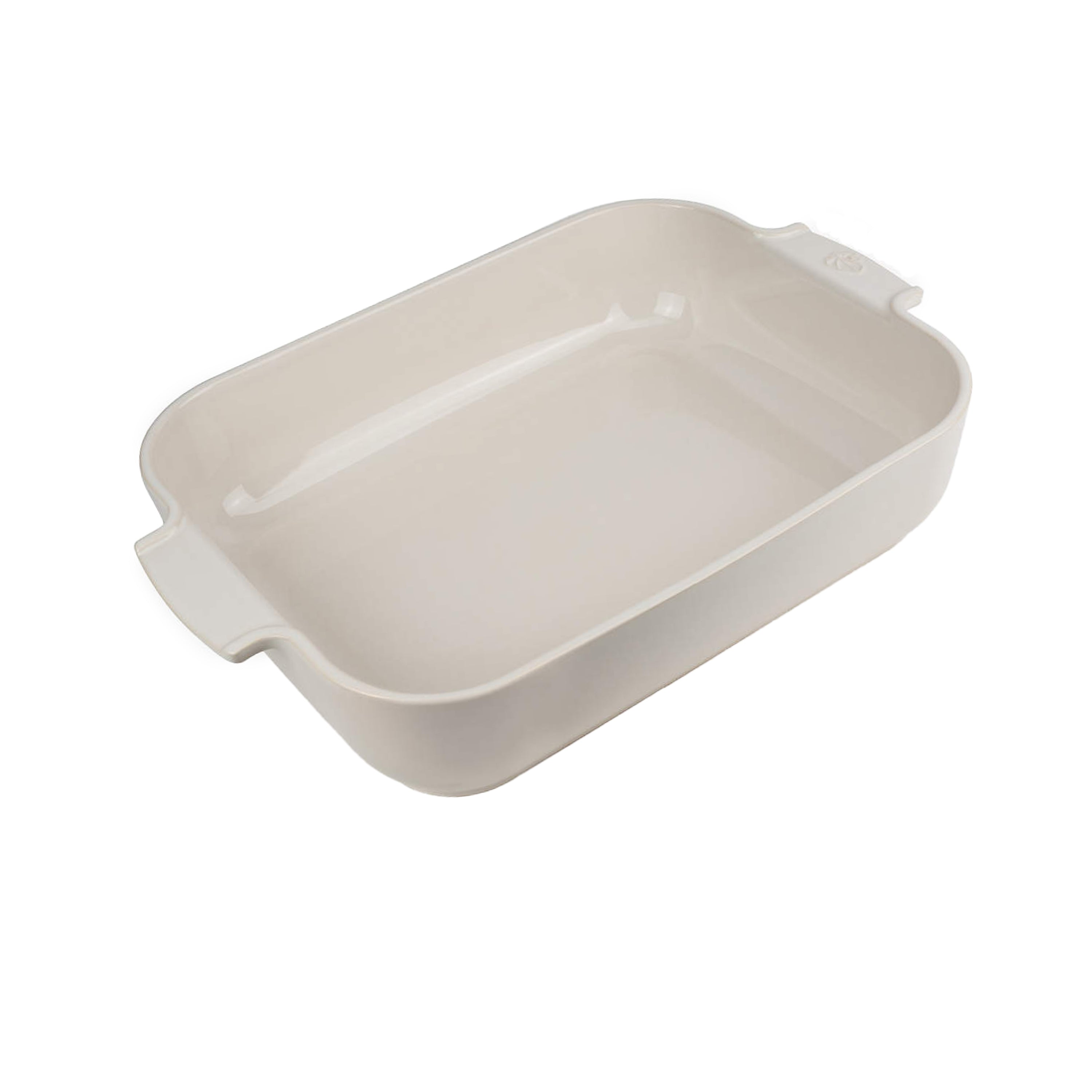 Peugeot Appolia Rectangular Ceramic Casserole Baking Dish – 8.5" – Ecru