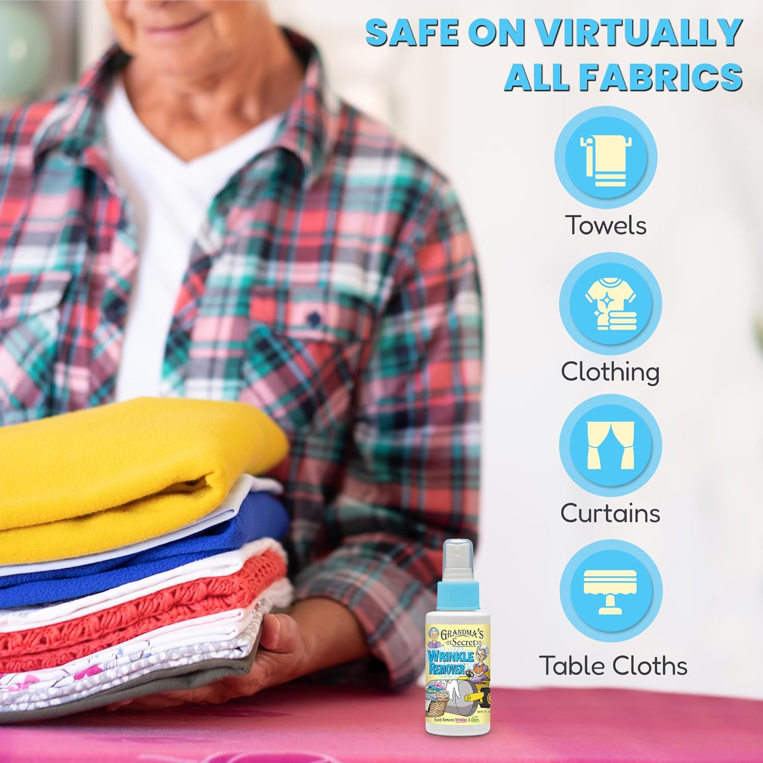 Grandma's Secret Wrinkle Remover Spray – 3oz