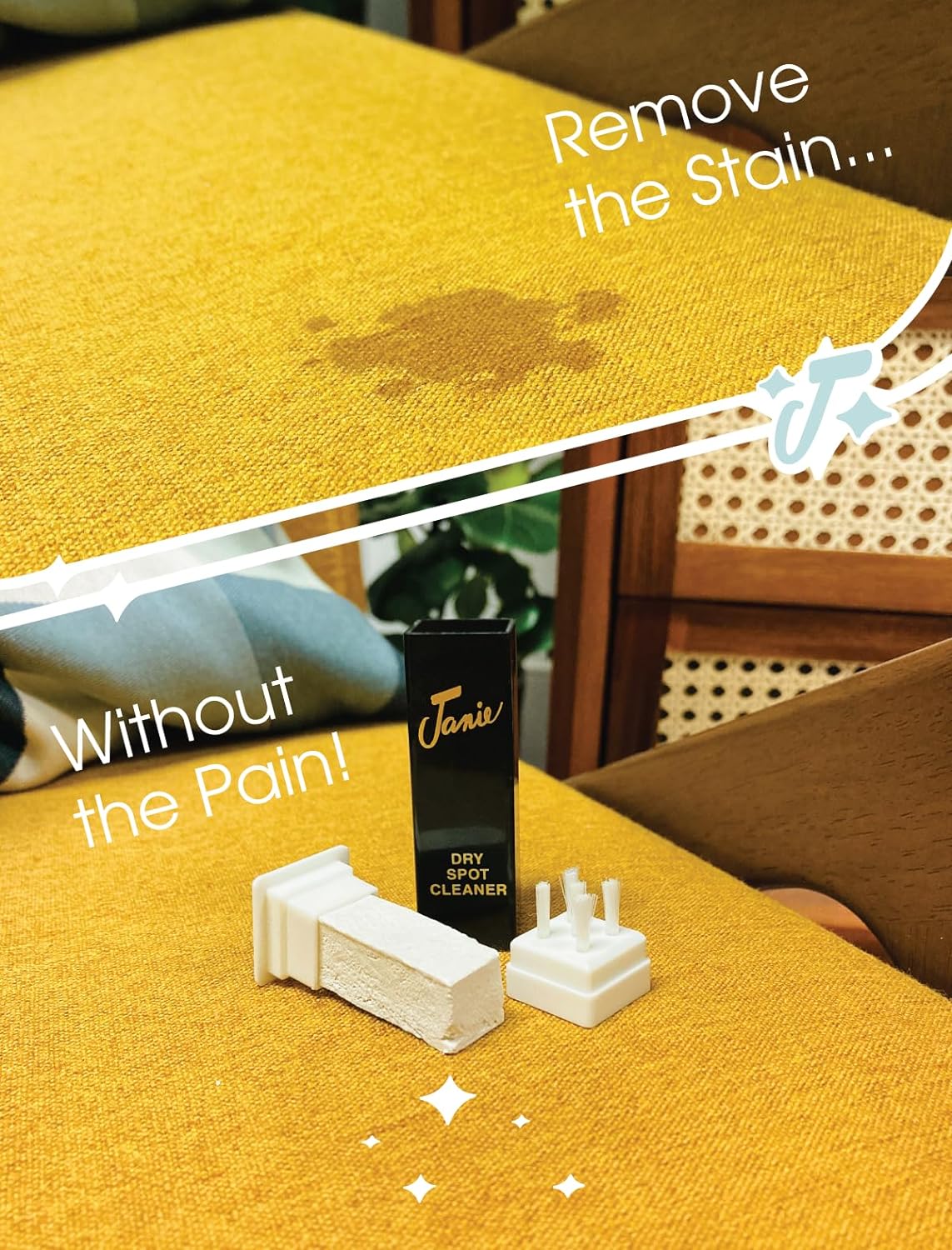 Janie Dry Stick On-The-Spot Dry Cleaner In A Stick - Stain Remover