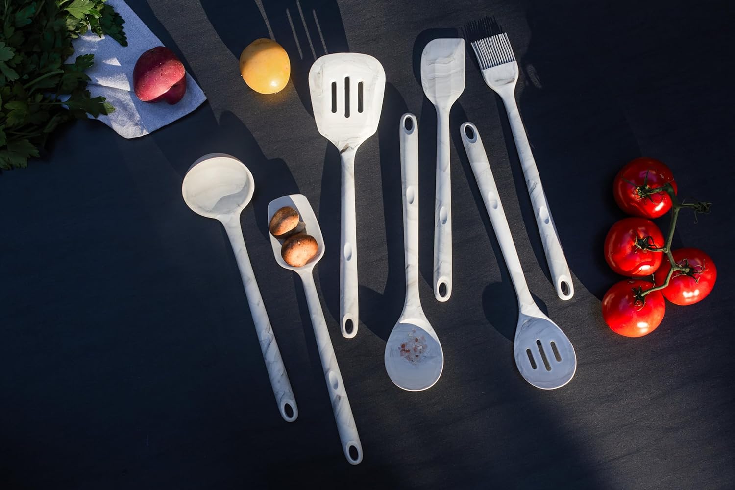 Better Houseware Silicone Marble Series – Ladle – 13"