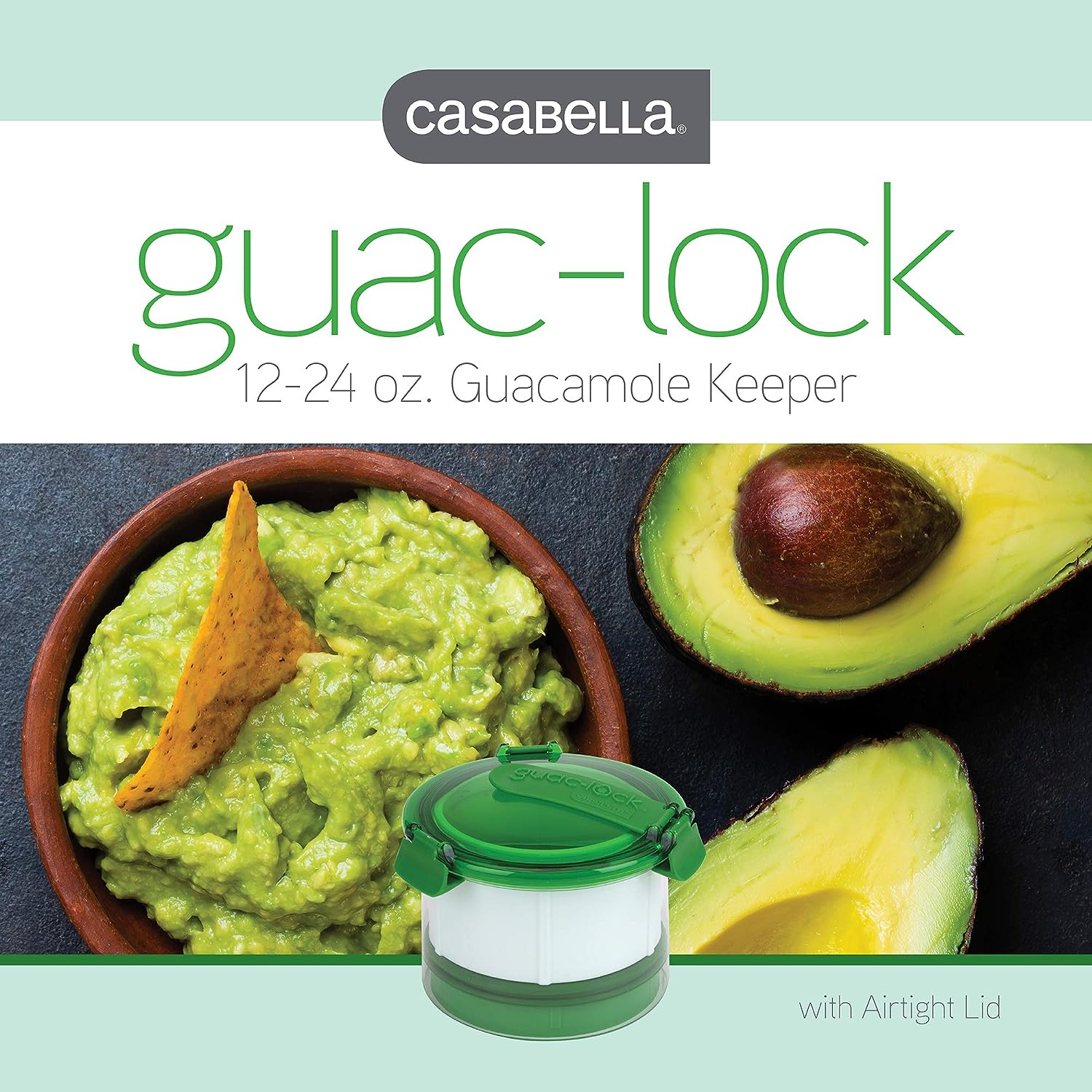 Prepara Guac-Lock Guacamole Storage Keeper
