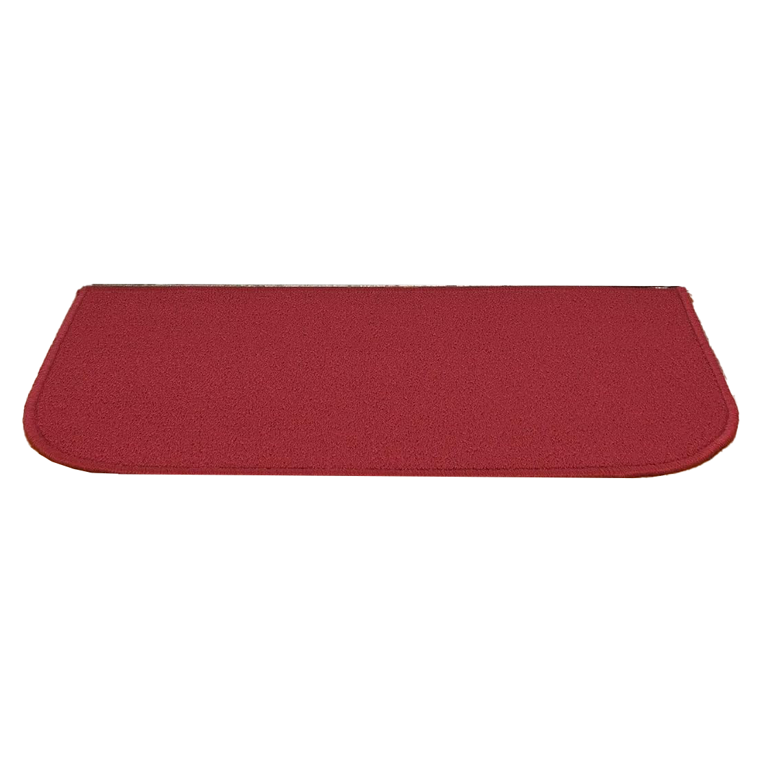 Ritz Solid Stain Resistant Accent Rug – Red – 18" x 30"