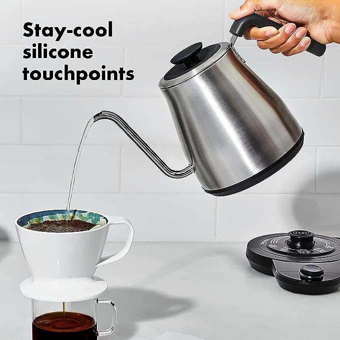 OXO Adjustable Temperature Pour-Over Electric Kettle
