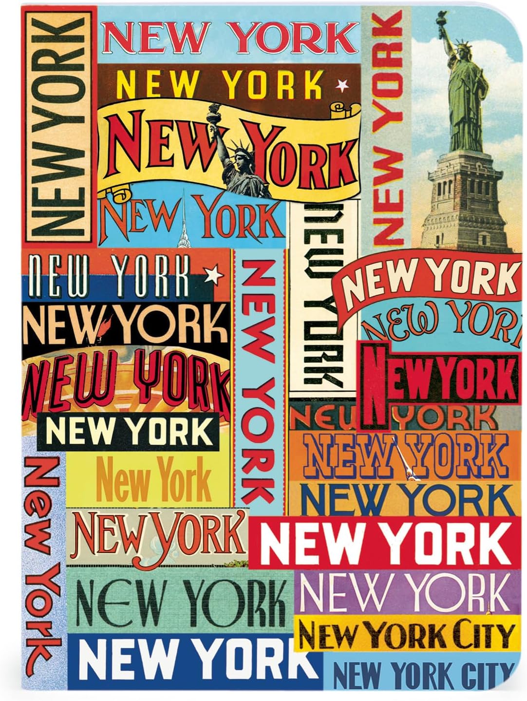 Cavallini & Co. New York City Mini Notebooks – Set of 3 –4" x 5.5"