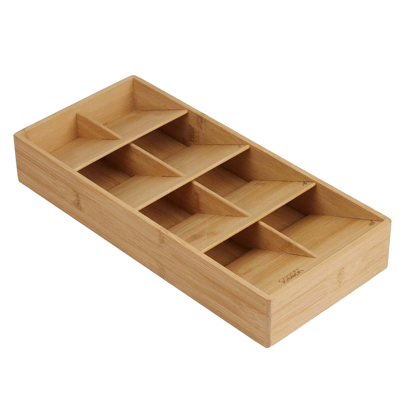 DrawerStore Bamboo Large Cutlery Organizer – 15"x 7"