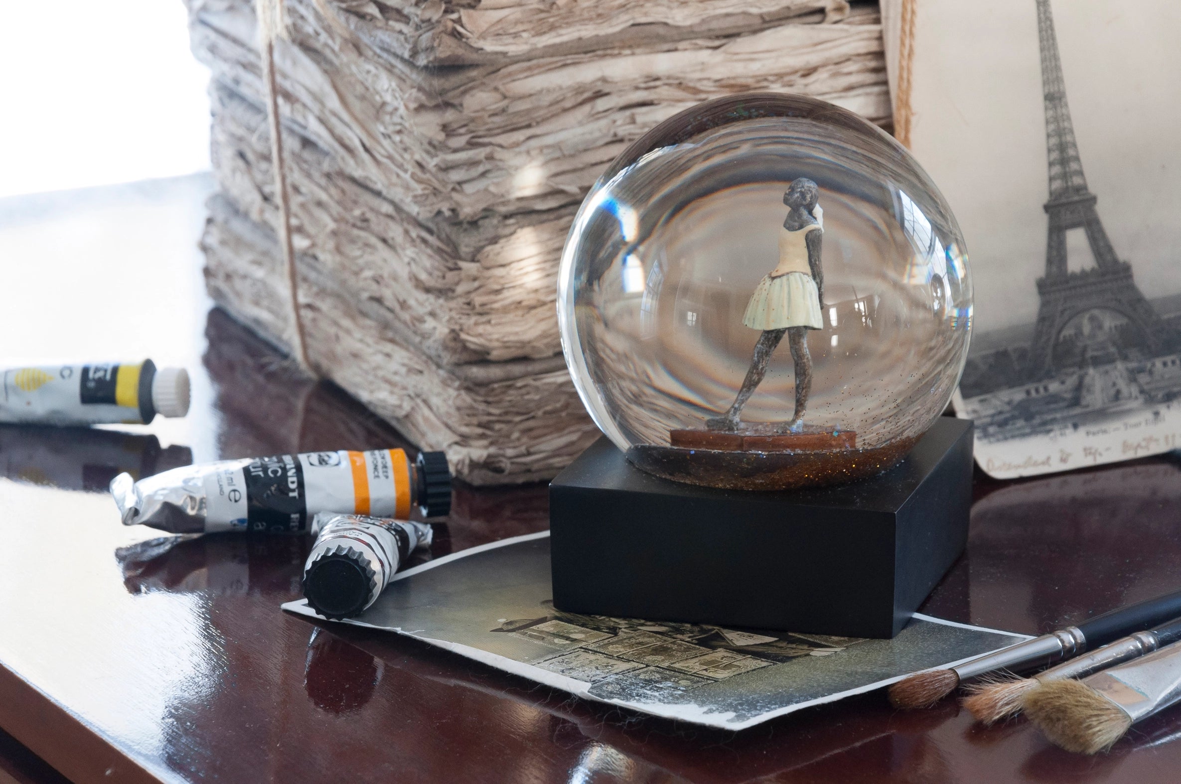 Degas Dancer Snow Globe