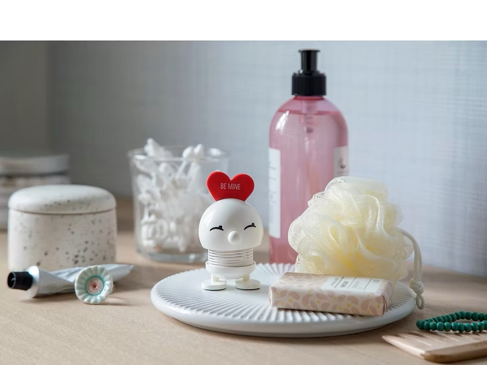 Hoptimist Bobblehead Figure – 3"– Love White