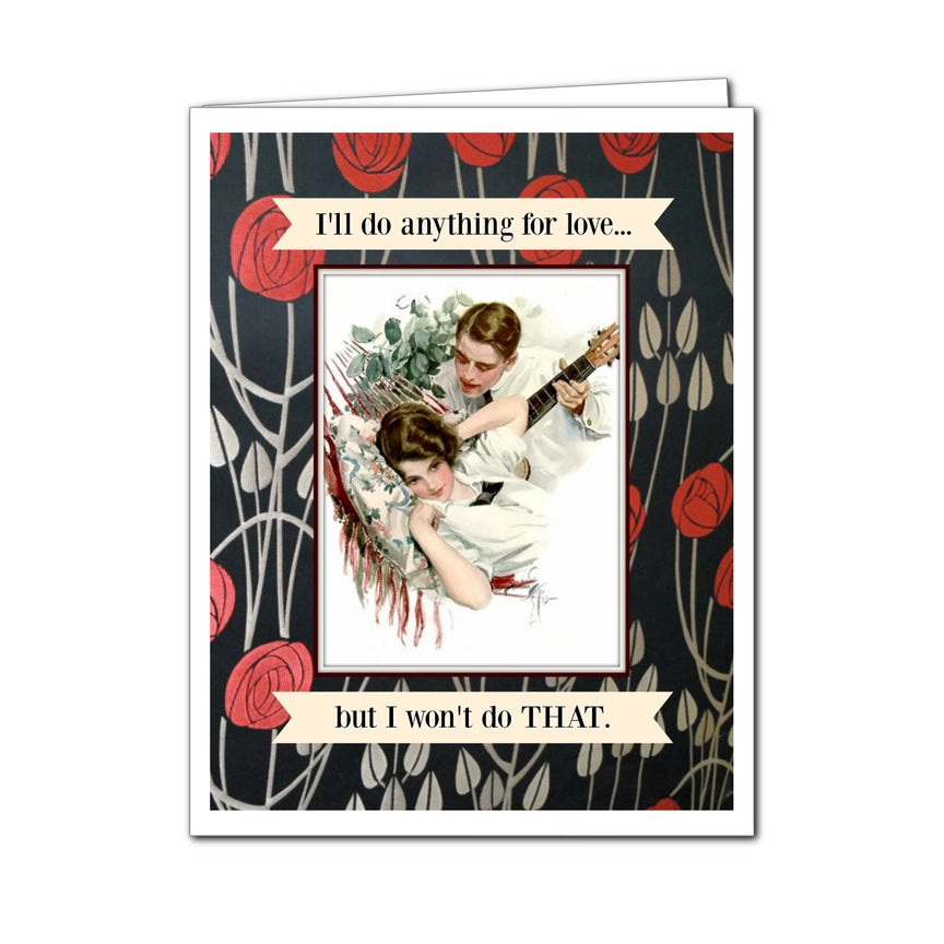 Umlaut Brooklyn Valentines Card – I'll Do Anything For Love