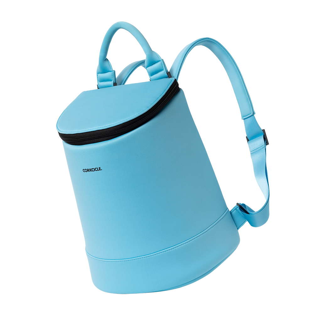 Corkcicle Eola Neoprene Bucket Cooler Bag – Santorini Blue