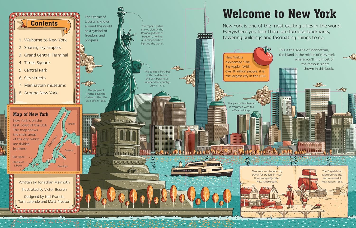 See Inside New York City Flap Book