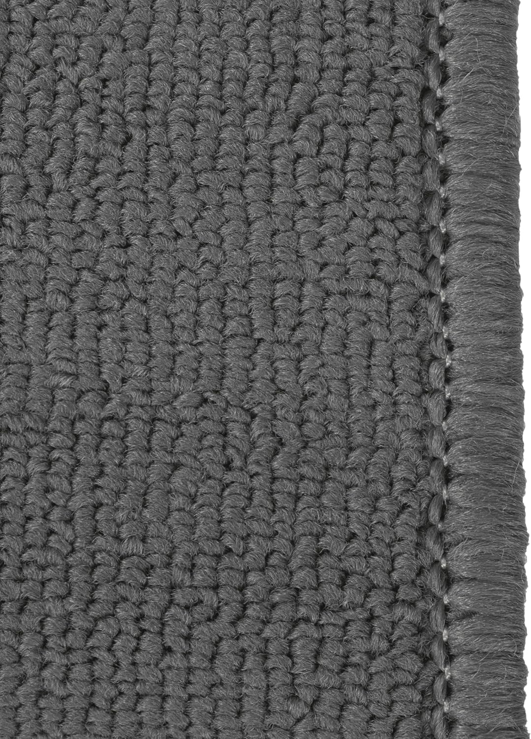 Ritz Washable Stain Resistant Kitchen Runner with Latex Backing – Graphite – 20" x 60"