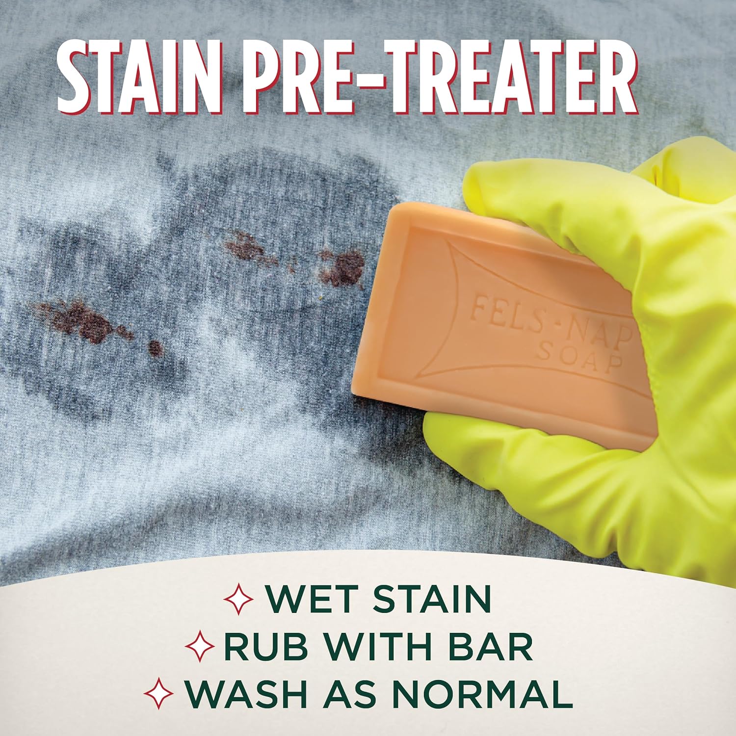 Fels-Naptha Laundry Bar & Stain Remover - 5 oz