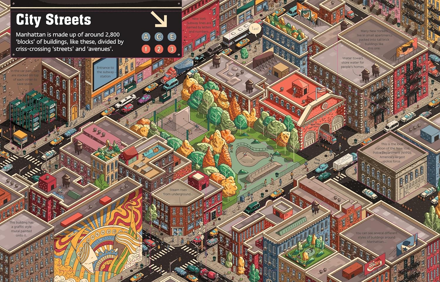 See Inside New York City Flap Book