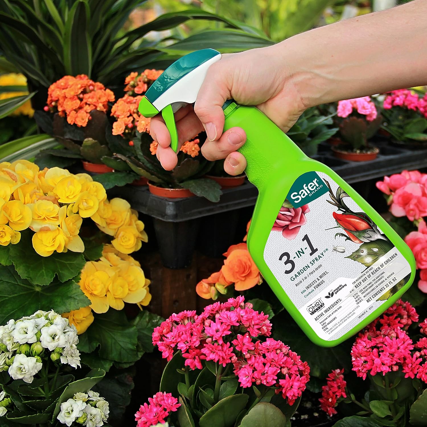 3-in-1 Organic Garden Spray – 32 oz.