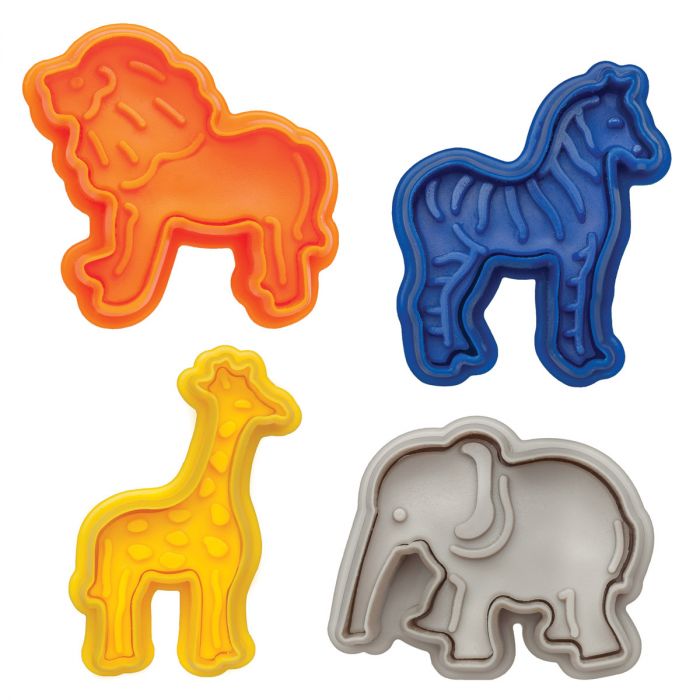Mrs. Anderson's Baking Animal Cracker Cookie Cutters – Set of 4